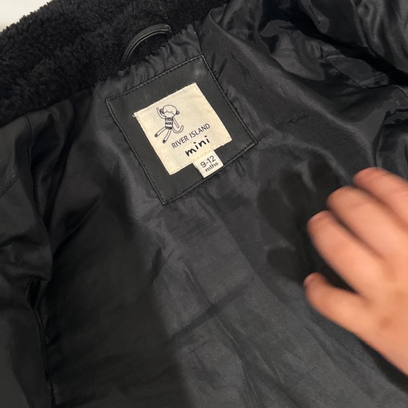 Baby black puffer jacket - River island - Picture 3 of 9